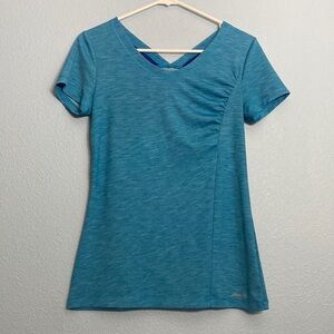 Eddie Bauer Asymmetrical Running Tee - Blue